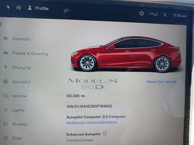 2016 Tesla Model S 90D 90D AWD