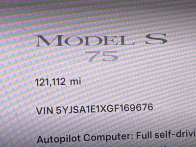 2016 Tesla Model S 75