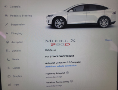 2016 Tesla Model X P90D AWD