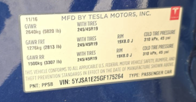 2016 Tesla Model S 90D AWD