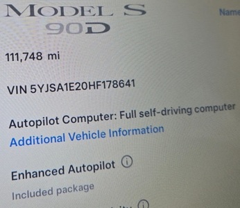 2017 Tesla Model S 90D AWD