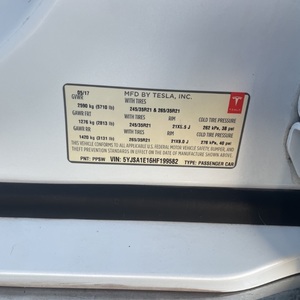 2017 Tesla Model S 75 RWD