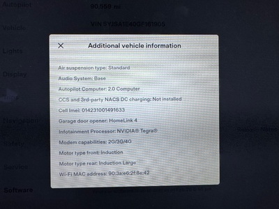 2016 Tesla Model S P100D AWD