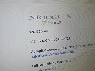 2016 Tesla Model X 75D AWD