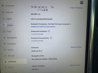 2017 Tesla Model X 75D AWD