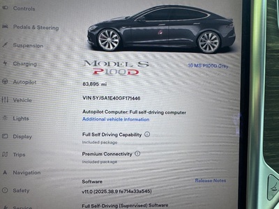 2016 Tesla Model S P100D AWD