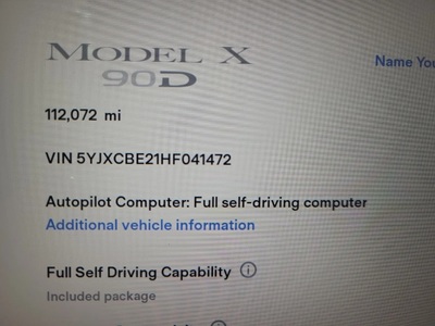 2017 Tesla Model X 90D AWD