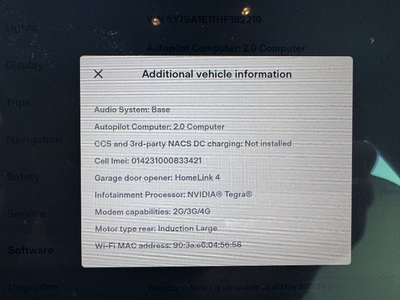 2017 Tesla Model S 75 RWD