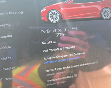 2016 Tesla Model S 75 RWD