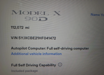 2017 Tesla Model X 90D AWD