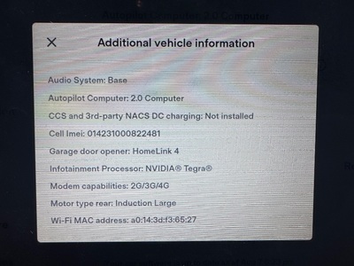 2016 Tesla Model S 75 RWD