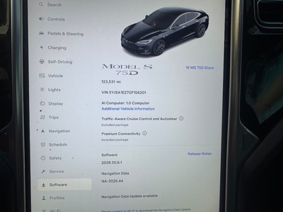 2016 Tesla Model S 75D AWD