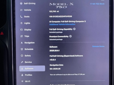 2017 Tesla MODEL X 75D AWD