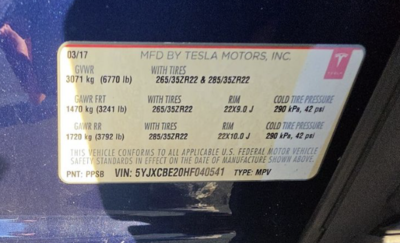 2017 Tesla Model X 90D AWD